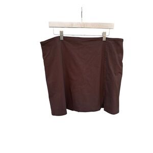 Wild Fable Chocolate Brown Skort With Front Slit I Size: XXL